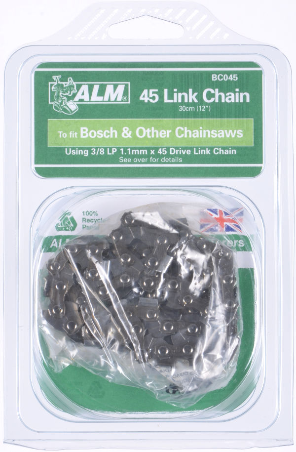 Chainsaw Chain for 30cm (12") bar with 45 Drive links - Click Image to Close
